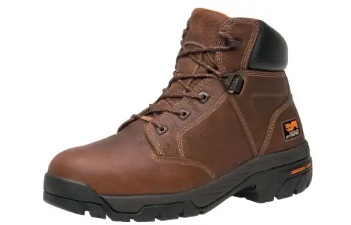 Timberland Top Grain Cow Leather Abrasion Resistant Cushioning Short Boots Men's Dark Brown