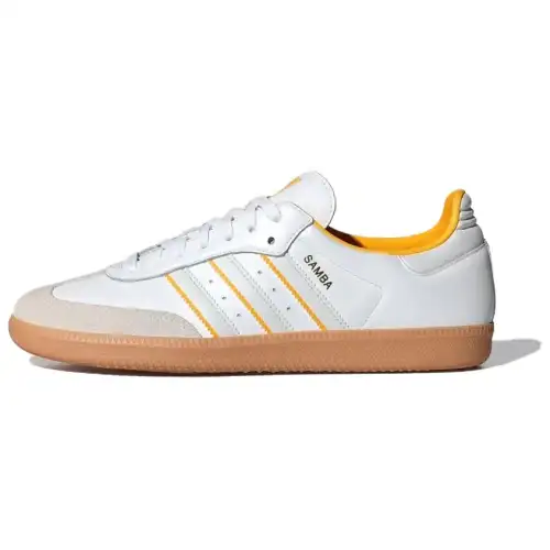 Samba Adidas Originals Og 'Two Tone Stripes - Crew Yellow'