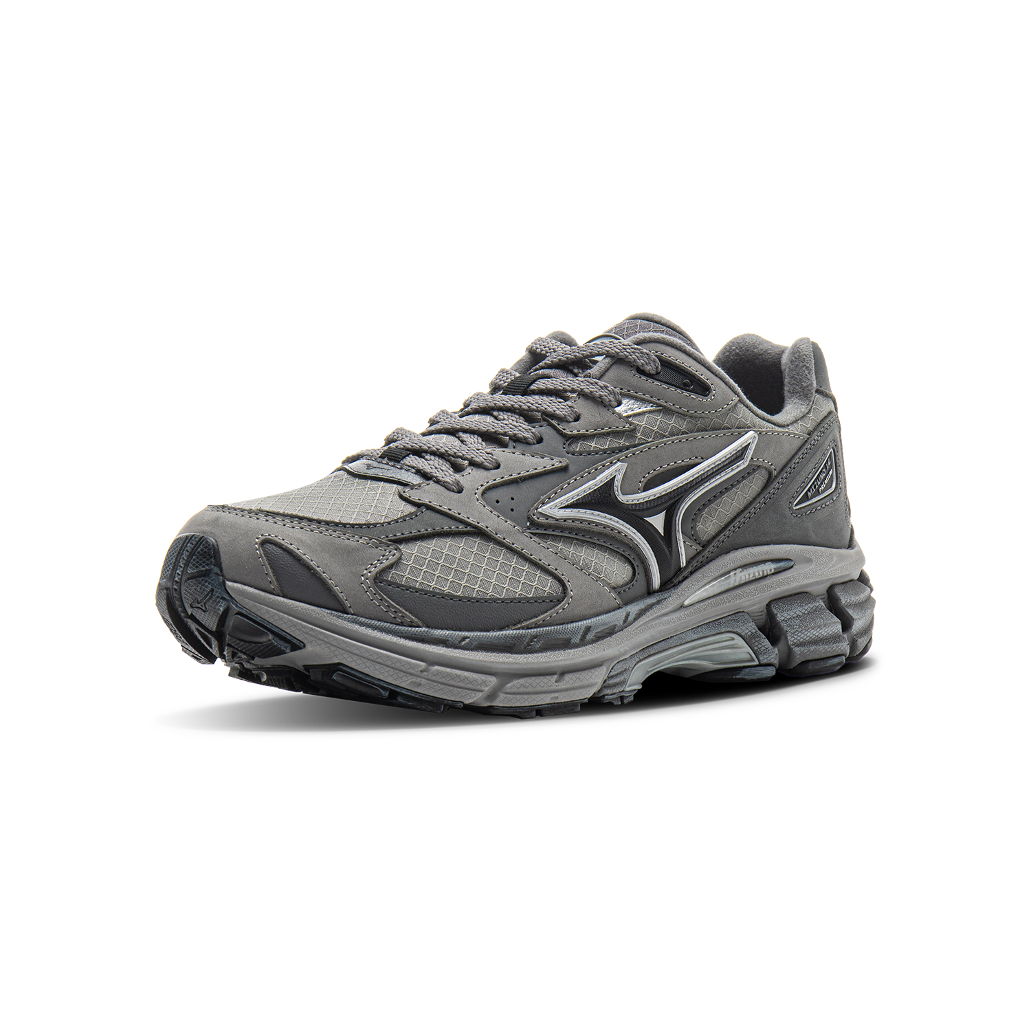Mizuno LG Premium Comfortable Abrasion Resistant Low top Running Shoes Unisex Shark Gray
