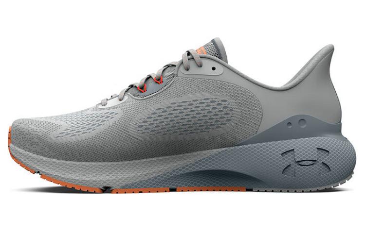 Женские кроссовки Under Armour Machina 3 (серо-оранжевые)