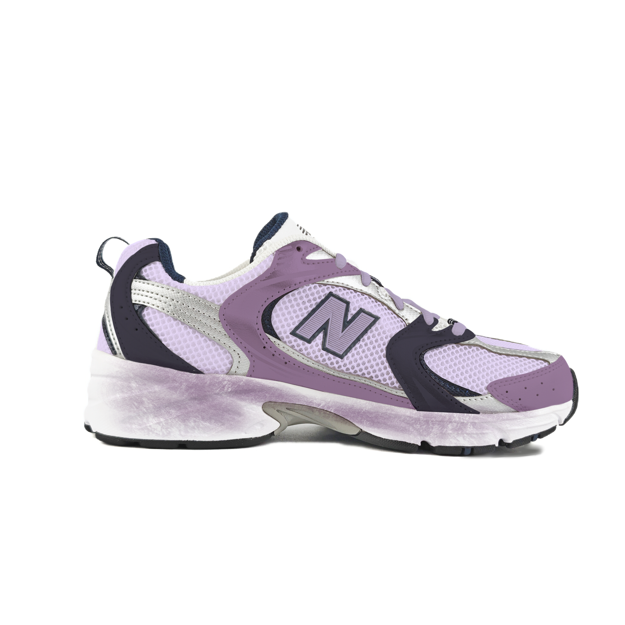 New Balance NB 530 Abrasion Resistant Low top Running Shoes Unisex Purple