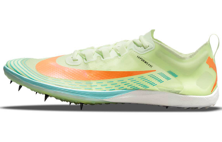 Мужские кроссовки Nike Nike Victory 5 XC (зелено-оранжевые)