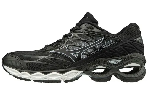 Mizuno Creation 20 Running Shoes Unisex Low Top Black/White