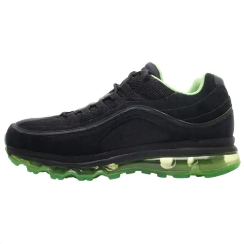 Nike Air Max 24 7 Abrasion Resistant Low top Running Shoes Men's Black
