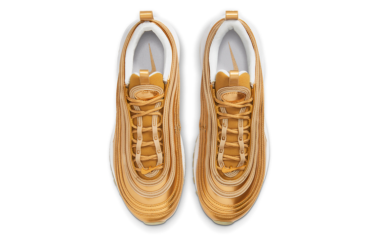 Женские кроссовки Nike Air Max 97 Metallic Gold (золотой) — фото 4