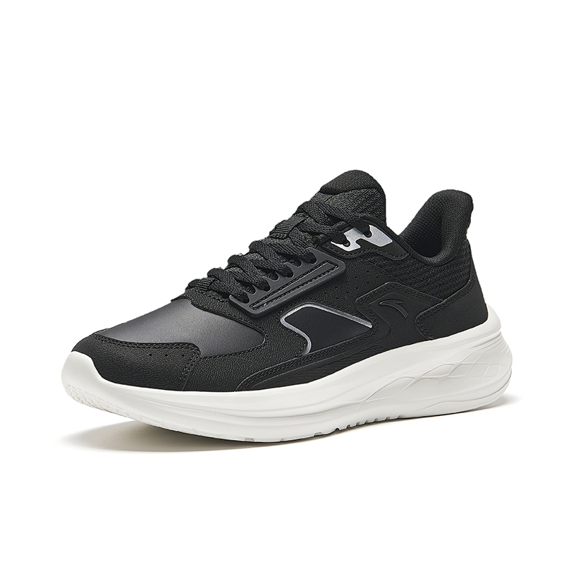 Anta Running Collection Slip Resistant Abrasion Resistant Low top Casual Running Shoes Women’s Basic Black