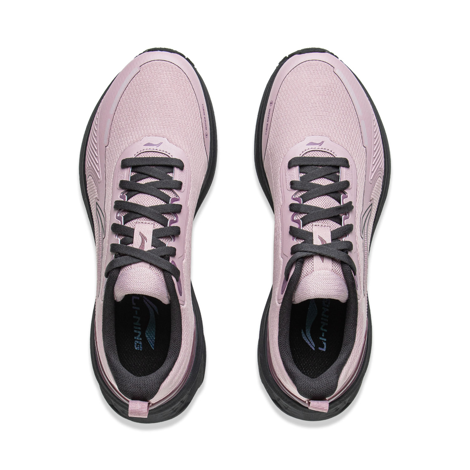 Li Ning Wuyue 3.0 Protective Edition Running Shoes Women’s Low Top Ink Gray Purple