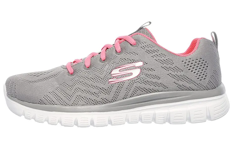 Skechers Graceful Low Top Sneakers Grey Women's