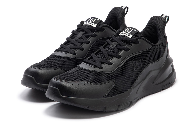 361° Blade Cushioning Slip Resistant Abrasion Resistant Low top Running Shoes Men’s Obsidian Black
