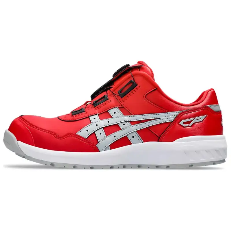 ASICS Winjob Wear resistant And Lightweight Low top Running Shoes Unisex Red Gray