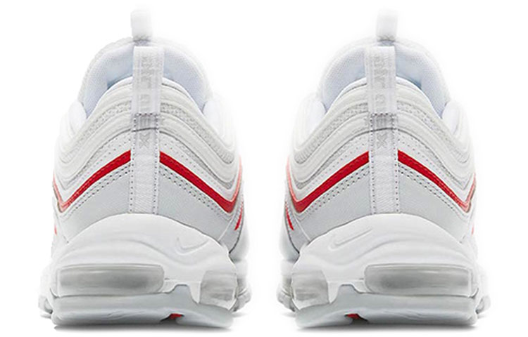 Мужские кроссовки Nike Air Max 97 (бело-красные) — фото 5