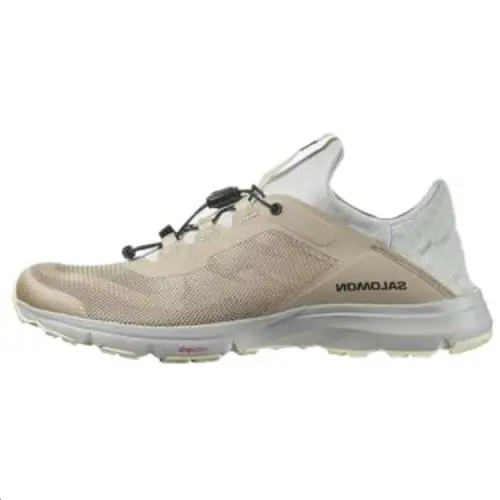 SALOMON Amphib Bold 2.0 Comfortable Slip Resistant Slip Resistant Low top Running Shoes Women's Light Yellow Gray