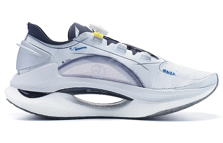 Li Ning Shadow 1.0 Cushioning Slip Resistant Breathable Low top Shadow 1.0 Women’s Light Smoke Gray
