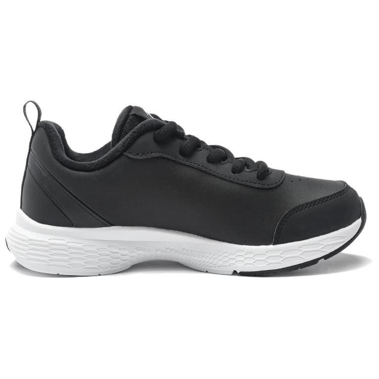 QIAODAN Slip Resistant Abrasion Resistant Low top Casual Running Shoes Women’s Black White