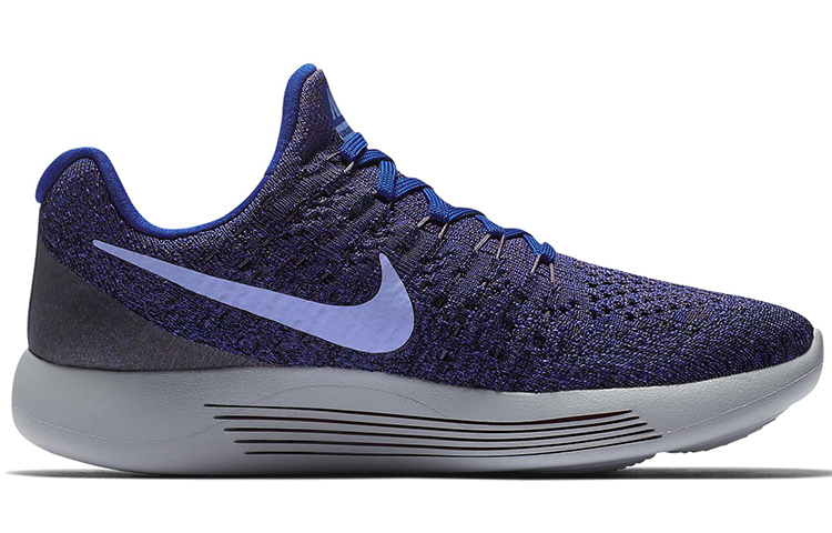 Женские кроссовки Nike LunarEpic Flyknit 2 (синие) — фото 2