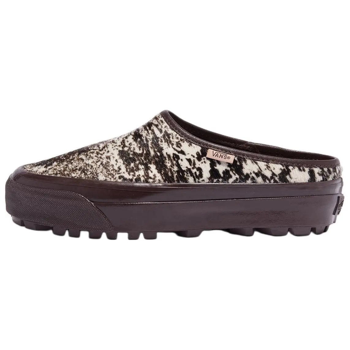 Vans PREMIUM Closed Toe Slippers Unisex Dark Brown