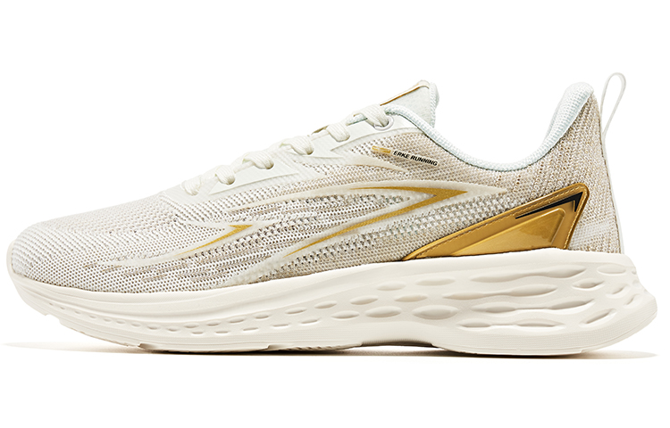 Erke Low top Running Shoes Men’s Microcrystal White King Gold