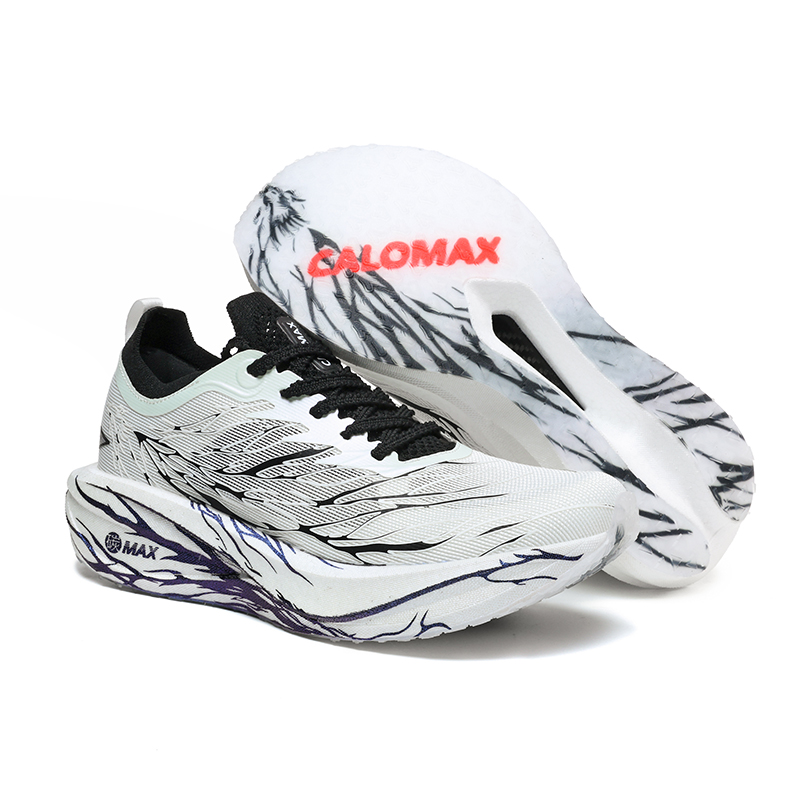 CALOMAX Running Shoes Unisex Low Top White