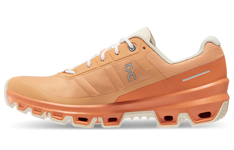 On Cloudventure Lightweight Fabric Low top Trail Running Shoes Women’s Orange Copper