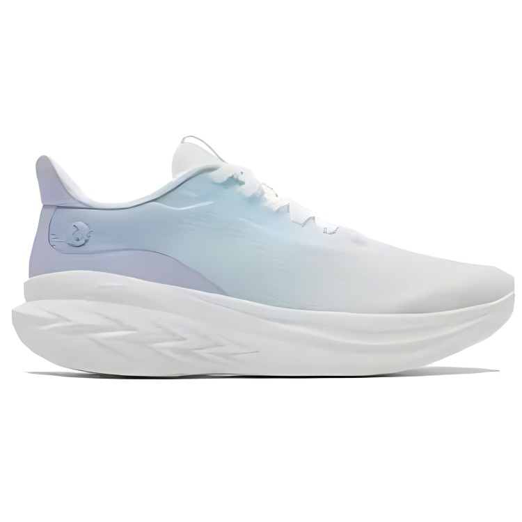 361° Flying Feather 3.0 Slip Resistant Abrasion Resistant Low top Casual Running Shoes Women’s White Purple