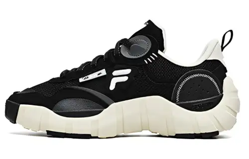 FILA FUSION X N21 Bone Sneakers 'Black White'