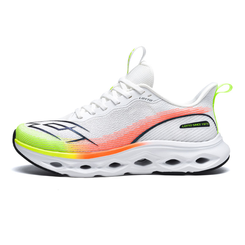 LOTTO Slip Resistant Abrasion Resistant Low top Running Shoes Women’s Neon Green