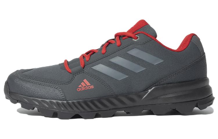 Adidas Rigket Comfortable Slip Resistant Abrasion Resistant Low top Running Shoes Men's Gray Red