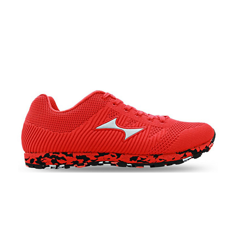 HEALTH Comfortable Slip Resistant, Abrasion Resistant, Breathable Low top Casual Running Shoes Unisex Red