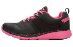 LiNing Slip Resistant Cushioning Abrasion Resistant Breathable Low Top Running Shoes Women's Black Pink Red
