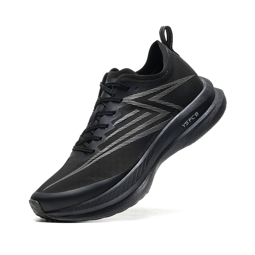 BAOFEISI Running Shoes Unisex Low Top Black