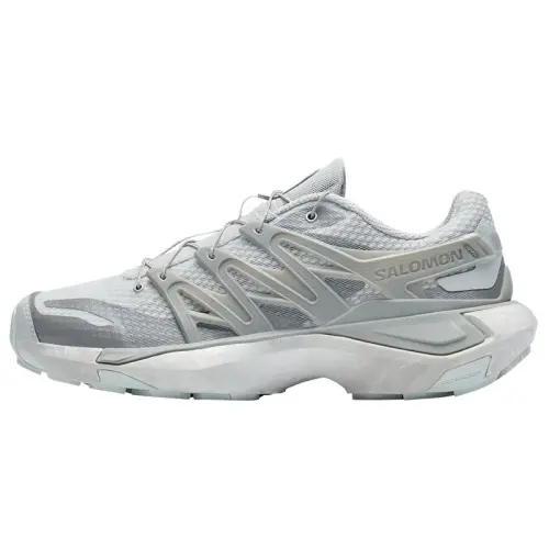 SALOMON XT PU.RE ADVANCED Breathable Low top Running Shoes Unisex Flint Gray
