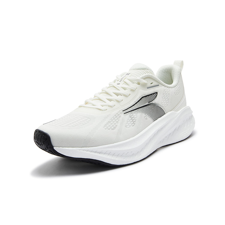 361° Blast Foam 4SE Cushioning Slip Resistant Breathable Low top Casual Running Shoes Men’s Feather White