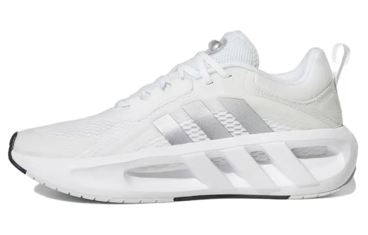 Adidas CLIMACOOL VENTADOR PU, Textile Cushioning Low top Casual City Commuting Running Shoes Men's White Silver Gray