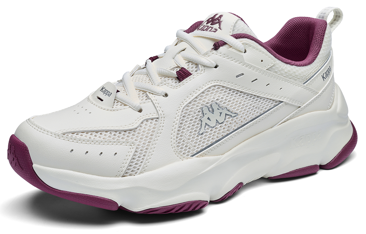 Kappa Proton No. 1 Cushioning Slip Resistant Abrasion Resistant Lightweight Rebound Low top Running Shoes Unisex