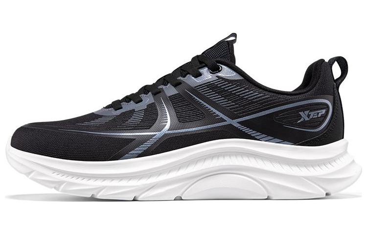 XTEP Comfortable Wear resistant And Lightweight Low top Running Shoes Men’s Black