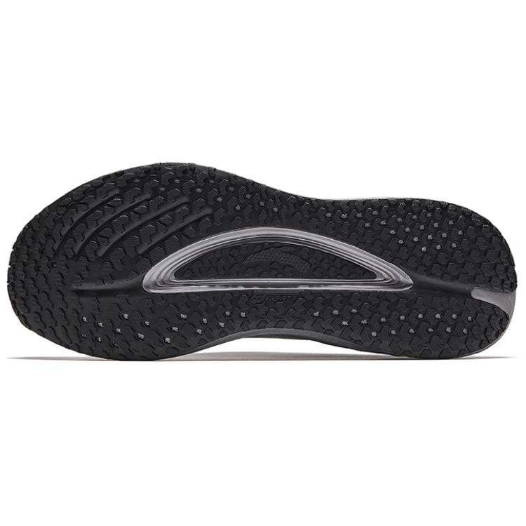Anta Ark Textile, Synthetic Leather Low top Sprint Running Shoes Men’s Gray Black