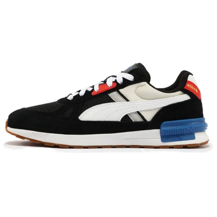PUMA Graviton Pro Soft And Comfortable Slip Resistant Abrasion Resistant Balance Low top Running Shoes Unisex Black