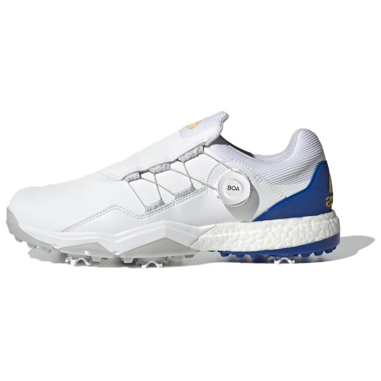 Adidas Powerwrap Comfortable Textile, Synthetic Leather Breathable Low top Running Shoes Men's White Gray Blue