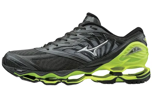 Mizuno Prophecy 8 Sports Mesh Abrasion Resistant Breathable Low top Running Shoes Unisex Dark Gray White