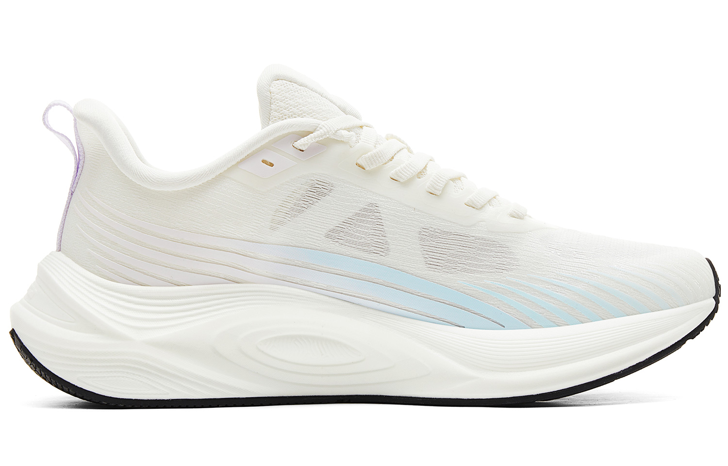 PEAK Fabric Low top Running Shoes Women’s Ivory Purple