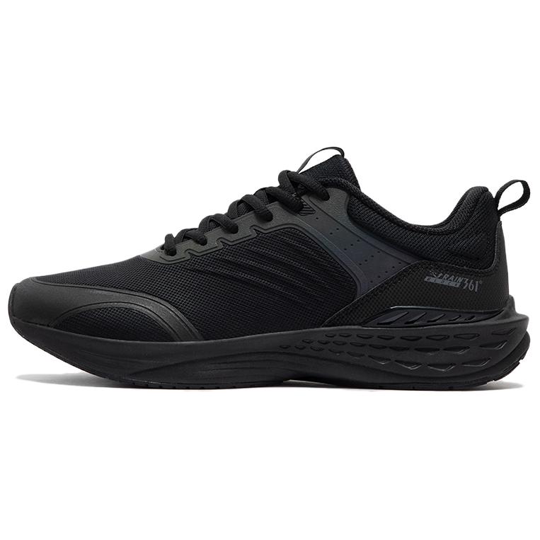 361° Slip Resistant Abrasion Resistant Low top Running Shoes Men’s Black Gray
