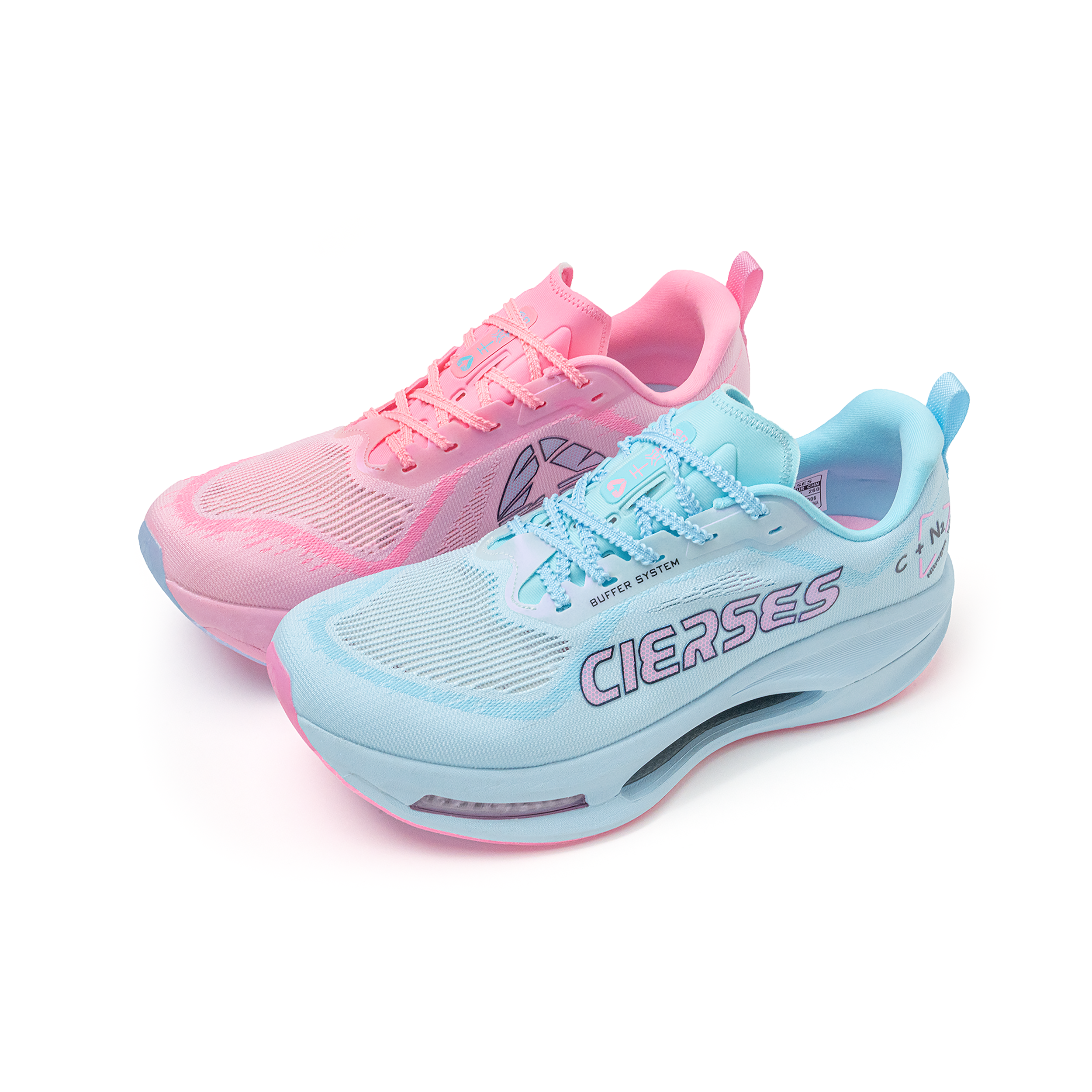 CIERSES C+N Cushioning Slip Resistant Breathable Support Marathon Long Distance Running Sprint Running Shoes Unisex