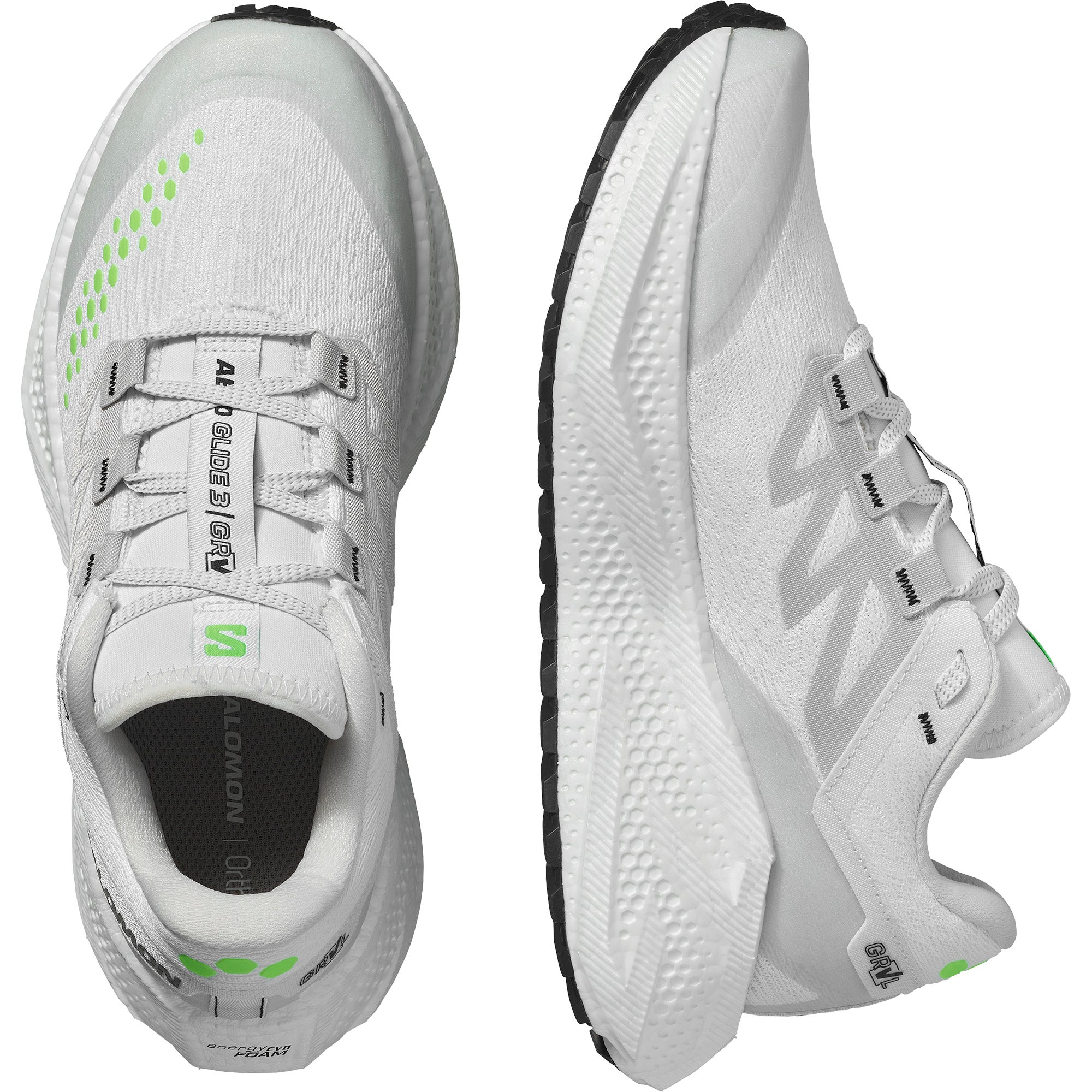 SALOMON AERO GLIDE 3 Fabric Cushioning Breathable Coverage Rebound Contagrip® Casual Training Running Shoes Women’s
