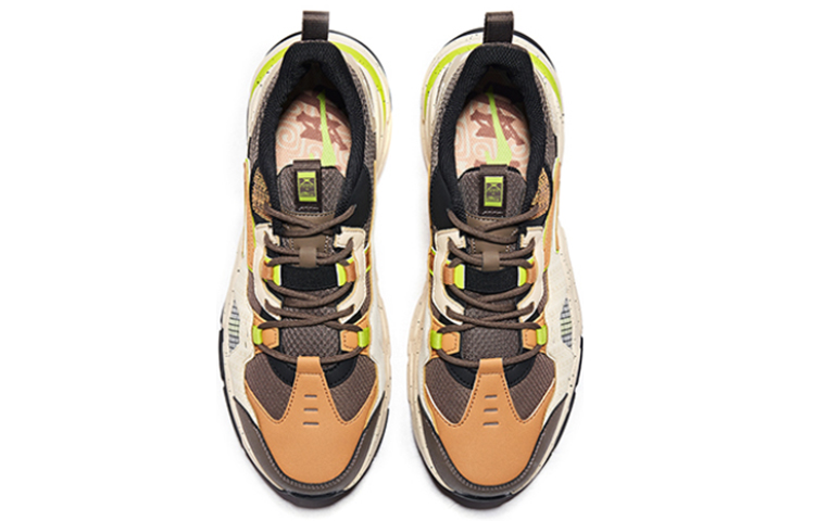 Erke Low top Running Shoes Men’s Brown Green