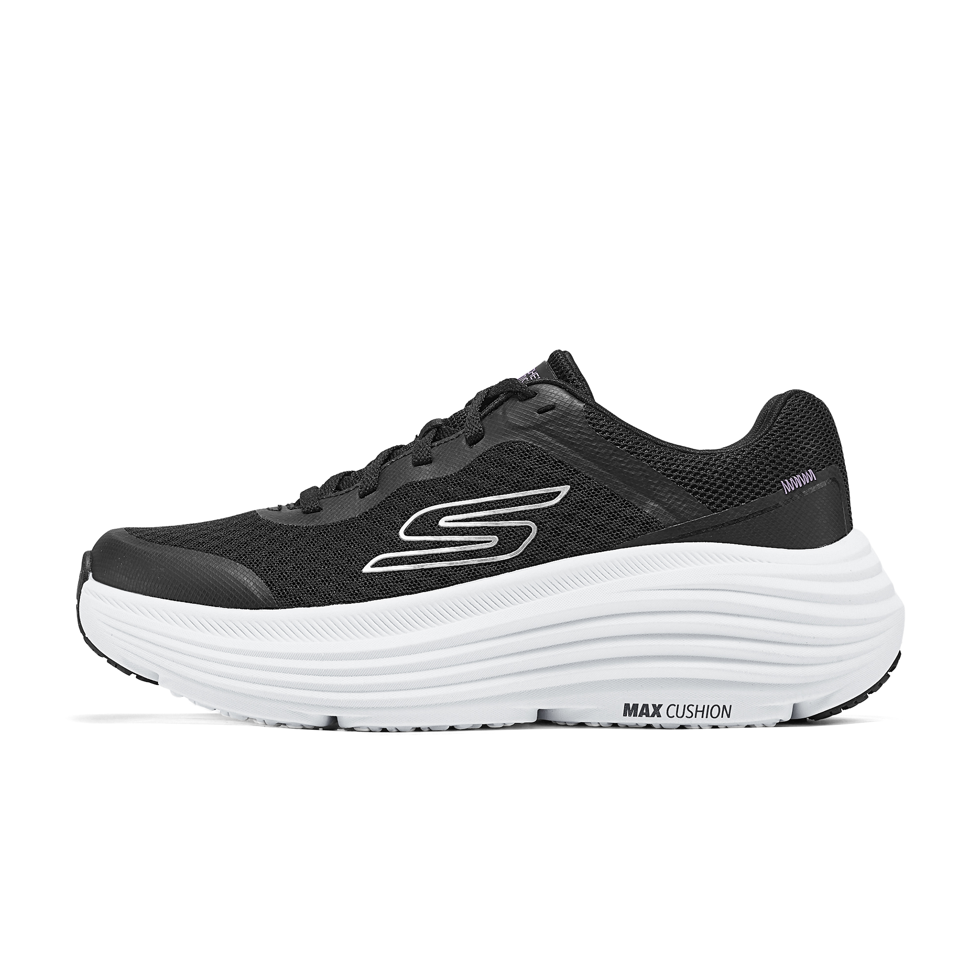 Skechers Zongyun Abrasion Resistant Breathable Height Increasing Running Shoes Women’s Black