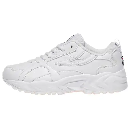 FILA Spline Synthetic Leather Low top Casual Shoes Unisex White