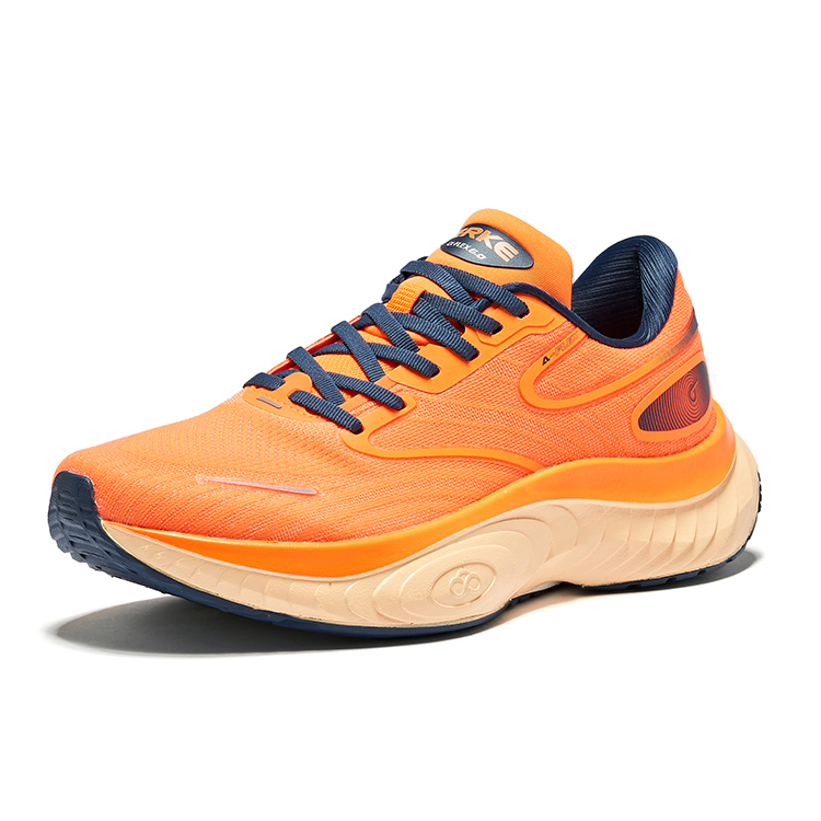Erke Cushioning Low top Running Shoes Men’s Fluorescent Fresh Orange