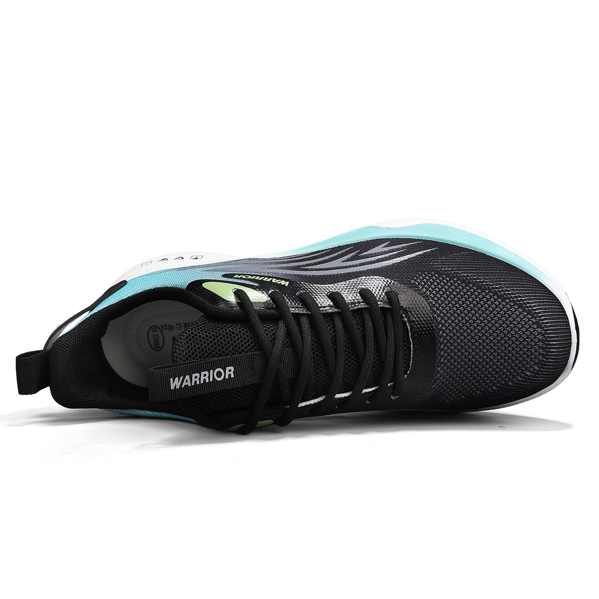 Warrior Abrasion Resistant, Breathable, Lightweight Low top Casual Running Shoes Men’s Black Moon