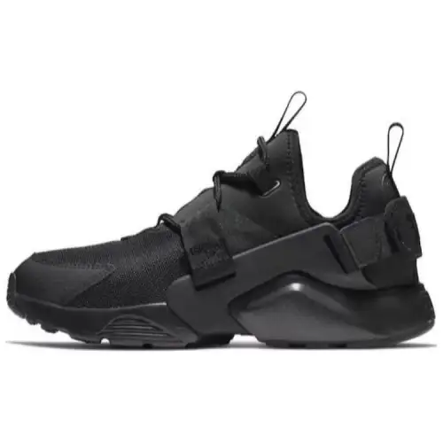 Nike Air Huarache City Low Triple Black Women's