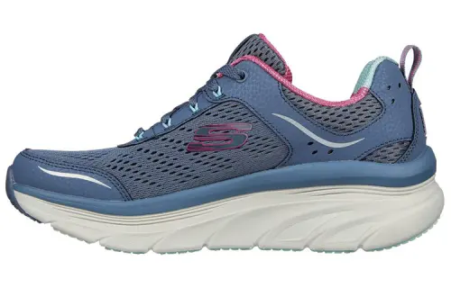Skechers D'Lux Walker Low top Sports Casual Shoes Women's Blue